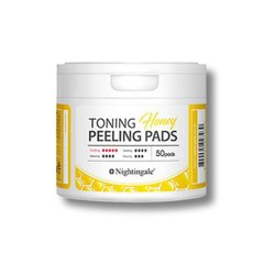 Nightingale Toning Peeling Pads Honey 50pcs
