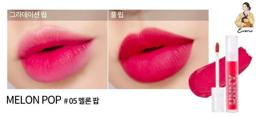 I`M Unny Lip Pleasure Velvet Tint 05 Melon Pop