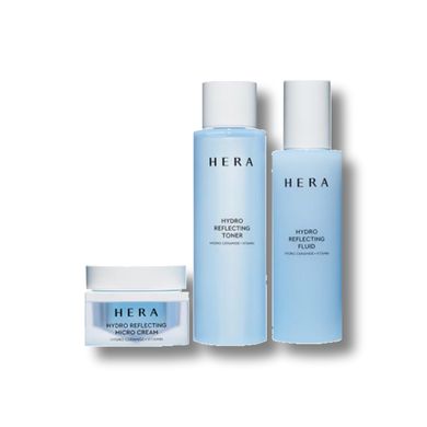 Набір для шкіри обличчя Hera Hydro Reflecting Fluid Set 3