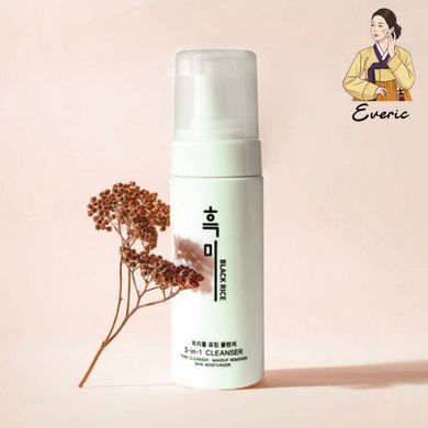 Пінка для вмивання Black Rice Triple Foaming Cleanser 3 in 1 150ml