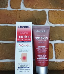 Merphil Red Skin Overnight Pack 100ml