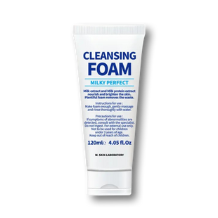 Пінка для вмивання W.skin Milky Perfect Cleansing Foam 120ml