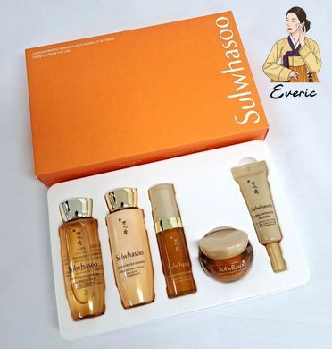 Набір для шкіри обличчя Sulwhasoo Concentrated Ginseng Anti Aging Kit 5