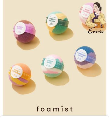 Foamist Bubble Bath Bomb 6pcs