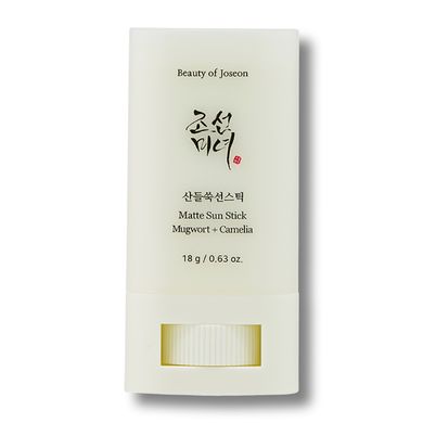 Beauty Of Joseon Matte Stick Mugwort Camelia SPF50+ 18g