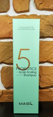 masil 5 probiotics scalp scaling green shampoo 300ml