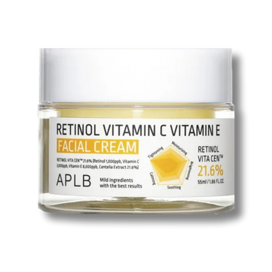 Крем для шкіри обличчя APLB Retinol Vitamin C Vitamin E Facial Cream 55ml