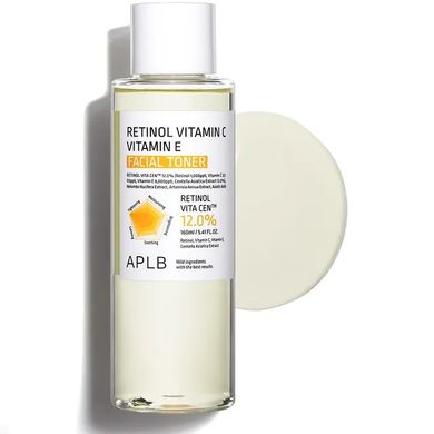 Тонер APLB Retinol Vitamin C Vitamin E Facial Toner 160ml