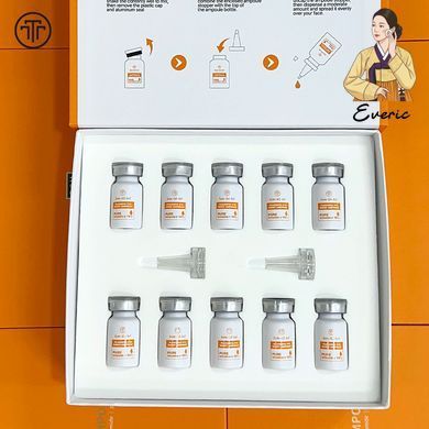 Набір для шкіри обличчя Tom Tit Tot Placenta 15V Shiny Ampoule