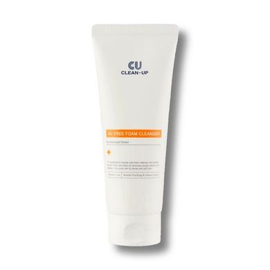 Кремова очищуюча пінка із саліциловою кислотою CU SKIN Clean-Up AV Free Foam Cleanser 150ml