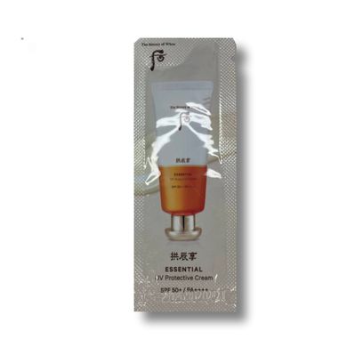 Сонцезахисний крем The History Of Whoo Essential Protective Cream SPF50+++ 1ml