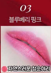 Олівець-помада для губ Anjo Lip Crayon 03 Blueberry Pink