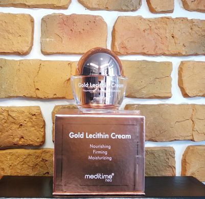 Крем для шкіри обличчя Meditime Gold Lecithin Cream 50ml