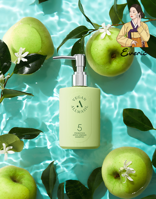 ALLMASIL 5 Probiotics Apple Vinegar Shampoo 500ml