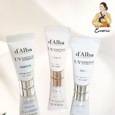 Набір для шкіри обличчя d'Alba Vegan Sun Cream 3 Piece Kit